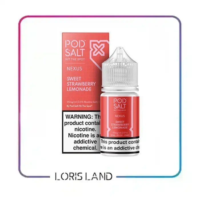 سالت توت فرنگی و لیموناد پادسالت